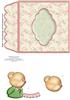 ROMANTIC BEARS Easel Card Kit Sheet 4