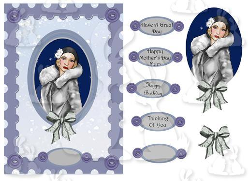 A5 card ( Deco No 2a)