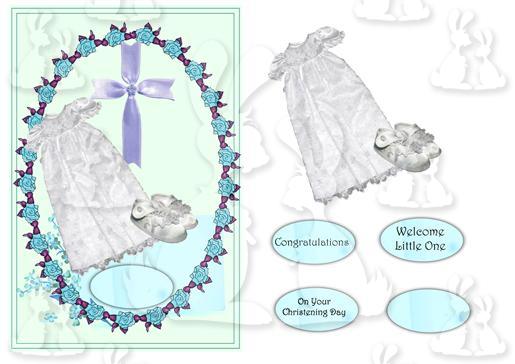 A5 card (New Baby No2)