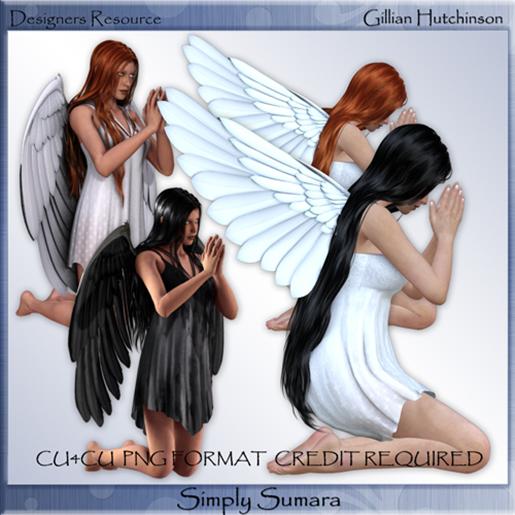 CU4CU Angel Poser 3