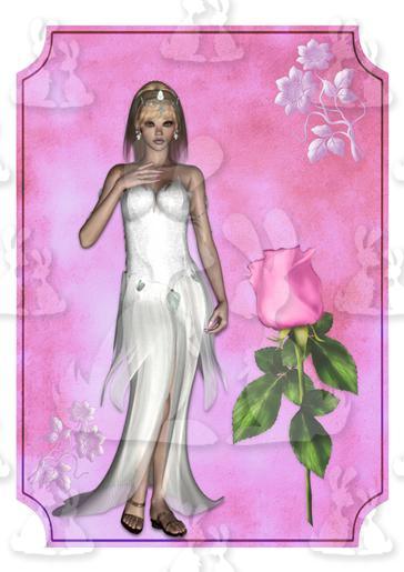 Lady With Rose