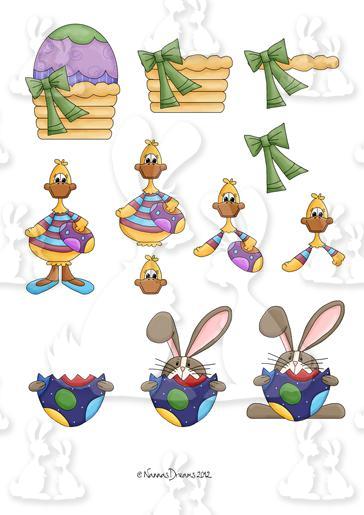 Easter Decoupage