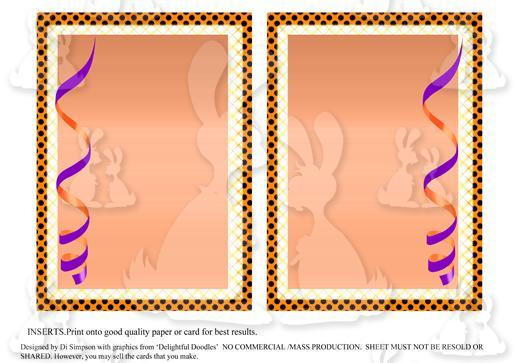 Insert for Fun Goulish birthday kit