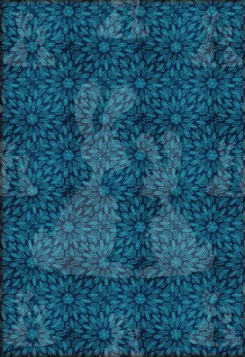 Blue grudge flowers