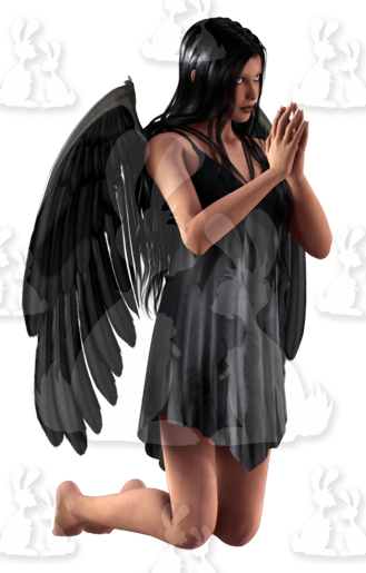 CU4CU Fallen Angel Poser