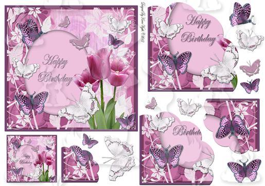 Tulip flutters Corner Stacker