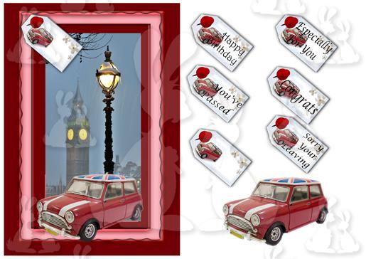 A5 Men's card (No 18)