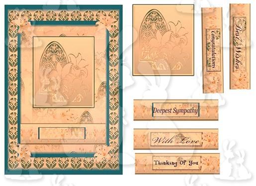A5 card (Wedding No 7)