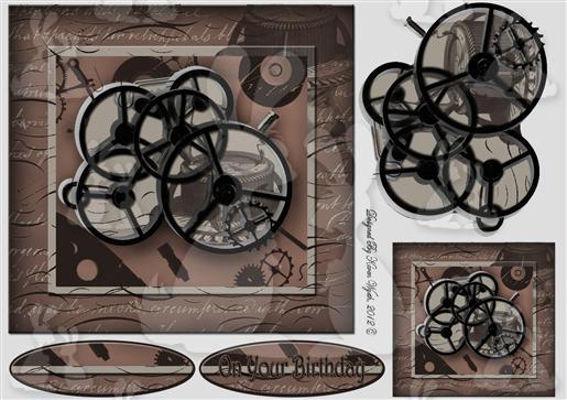 Vintage Steampunk Wheels