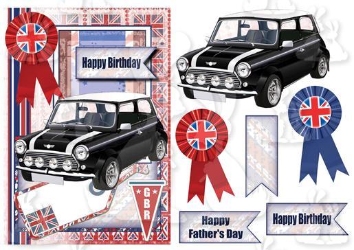 GB Mini A5 + decoupage & sents 
