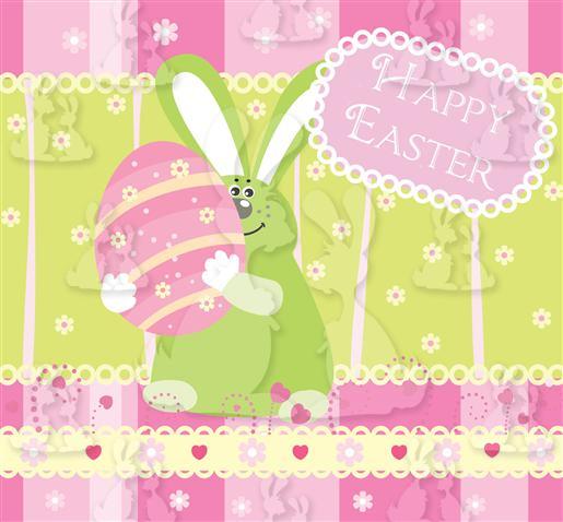 Easter Rabbit Vertical Pop Up (4)