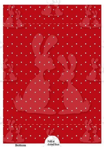 Valentine Red box envelope bottom