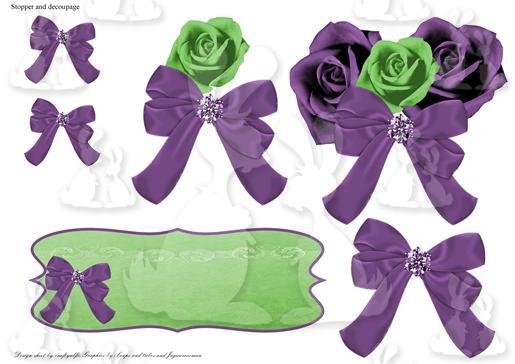 stopper and decoupage
