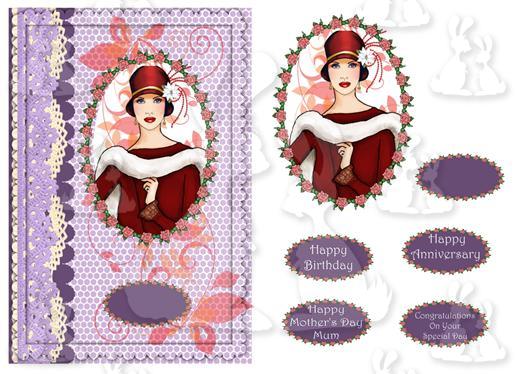 A5 card (Deco No 3a)