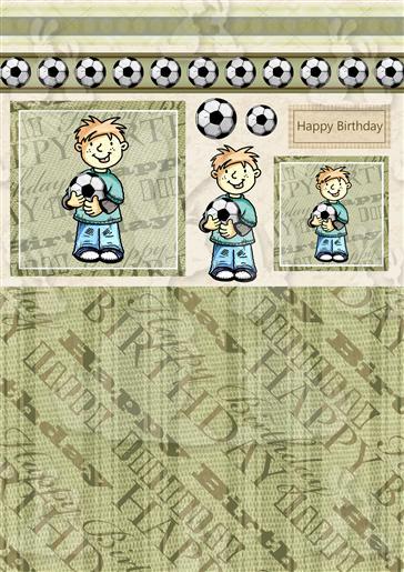 Alfie Football Card