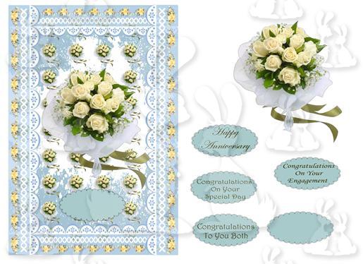 A5 card (Wedding No 14)