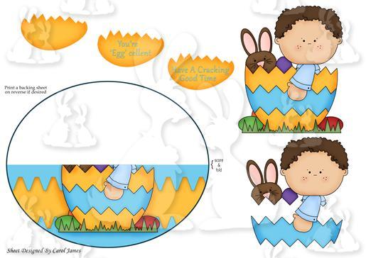 Easter Egg Bunny - 1