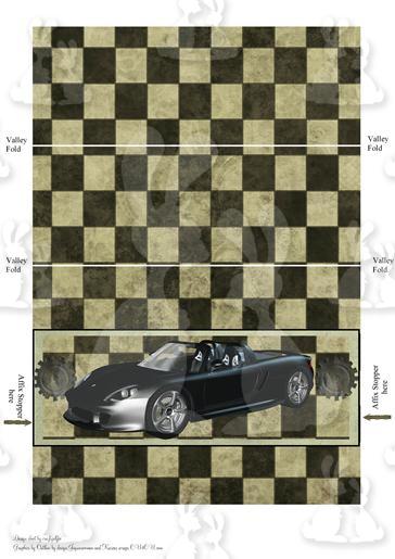main easel card base