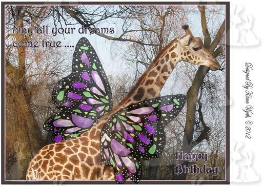Giraffe Flutter Dreams