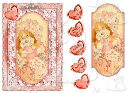 A5 card (Smudge No 1)