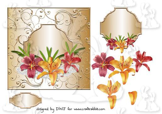 Golden Lilies-DWJ