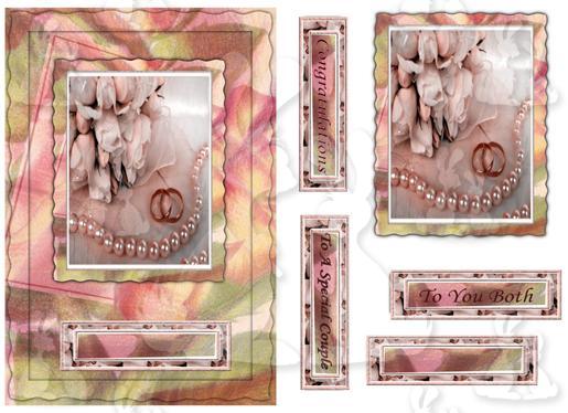 A5 card (Wedding No 11)