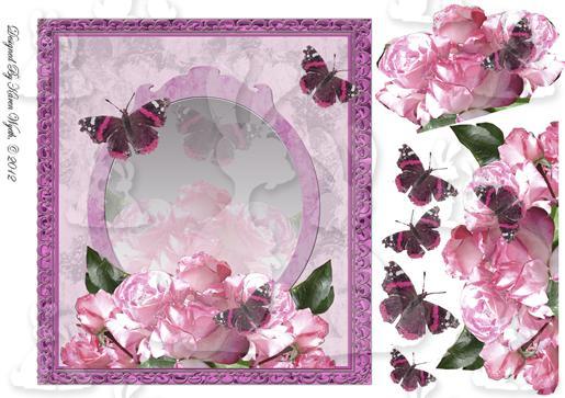 Rose Flutter Reflections