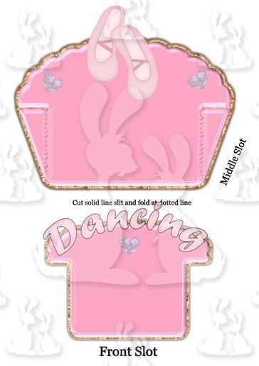 Ballet Dancing Shelf Card Tabs part of set