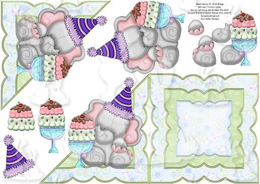 BIRTHDAY ELEPHANT All in One Over the Edge