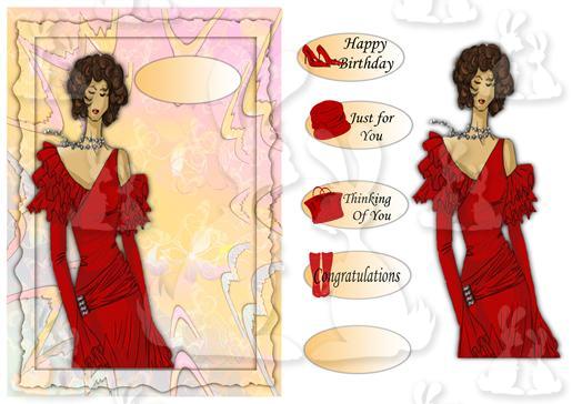 A5 card (Diva No 4)