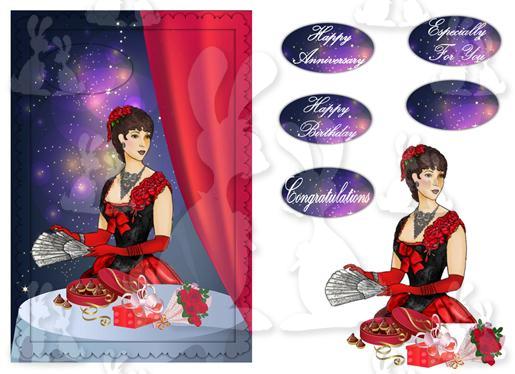 A5 card (Victorian No 29)