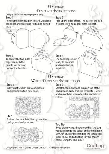 Umbrellas Handbag Instructions