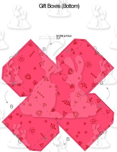 valentine box bottom