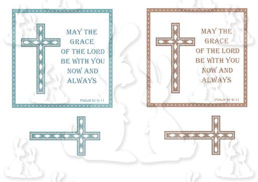 2 square cards (Baptism)