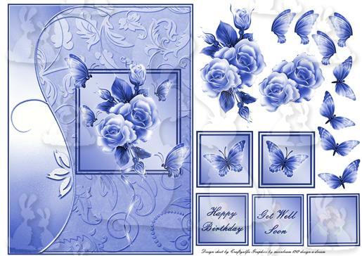 feeling blue card front