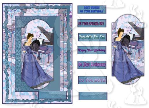 A5 card(Victorian No 14)