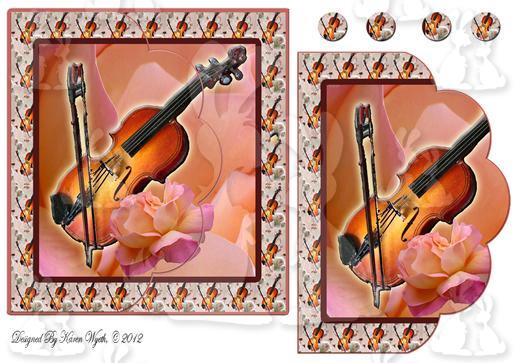 Scalloped Rose Duet