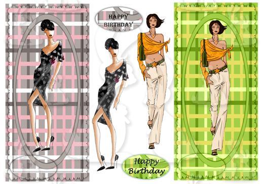 2 DL cards (Diva No 6)