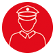 Aviso a policía y vigilantes 24h