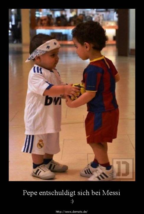 Pepe entschuldigt sich bei Messi