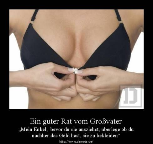 Ein guter Rat vom Großvater