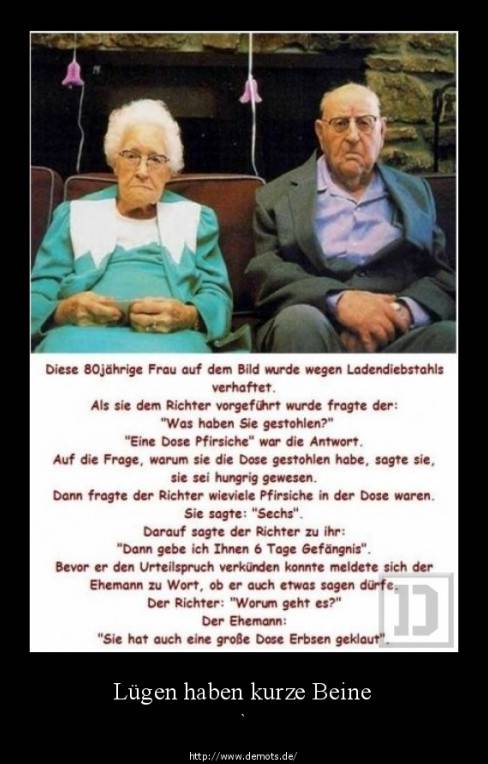 Lügen haben kurze Beine