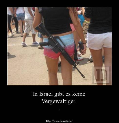 In Israel gibt es keine Vergewaltiger.