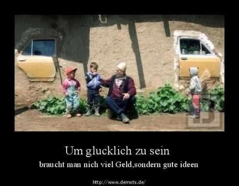 Um glucklich zu sein