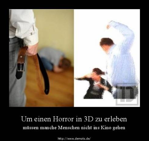 Um einen Horror in 3D zu erleben