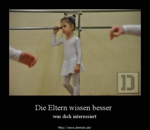 Die Eltern wissen besser