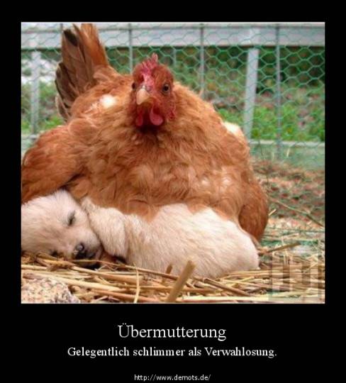 Übermutterung