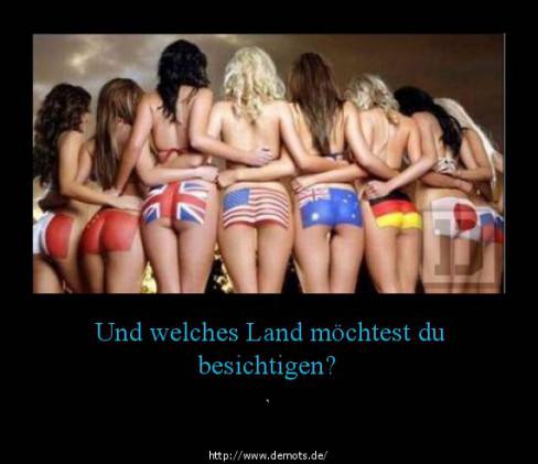 Und welches Land möchtest du besichtigen?