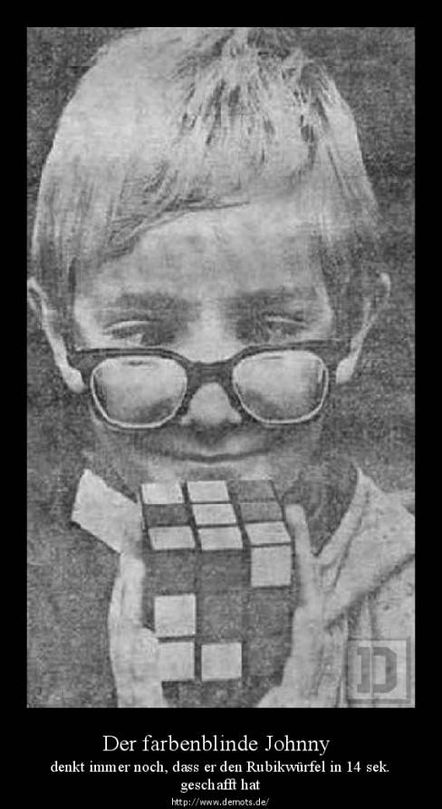 Der farbenblinde Johnny