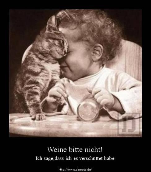 Weine bitte nicht!